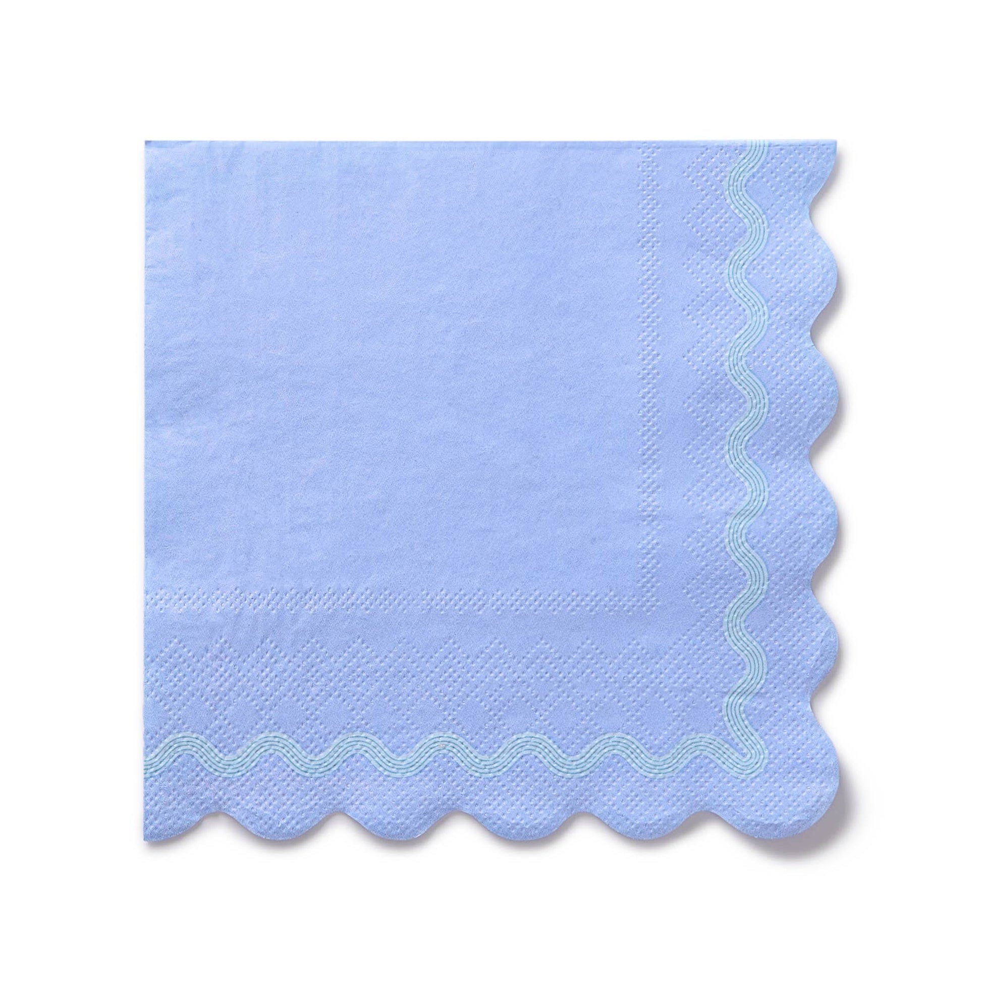 Rainbow Ric Rac Assorted Lunch Napkin - Porcupine Paper Co.