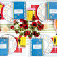 Pencil Dinner Plates | 8 count