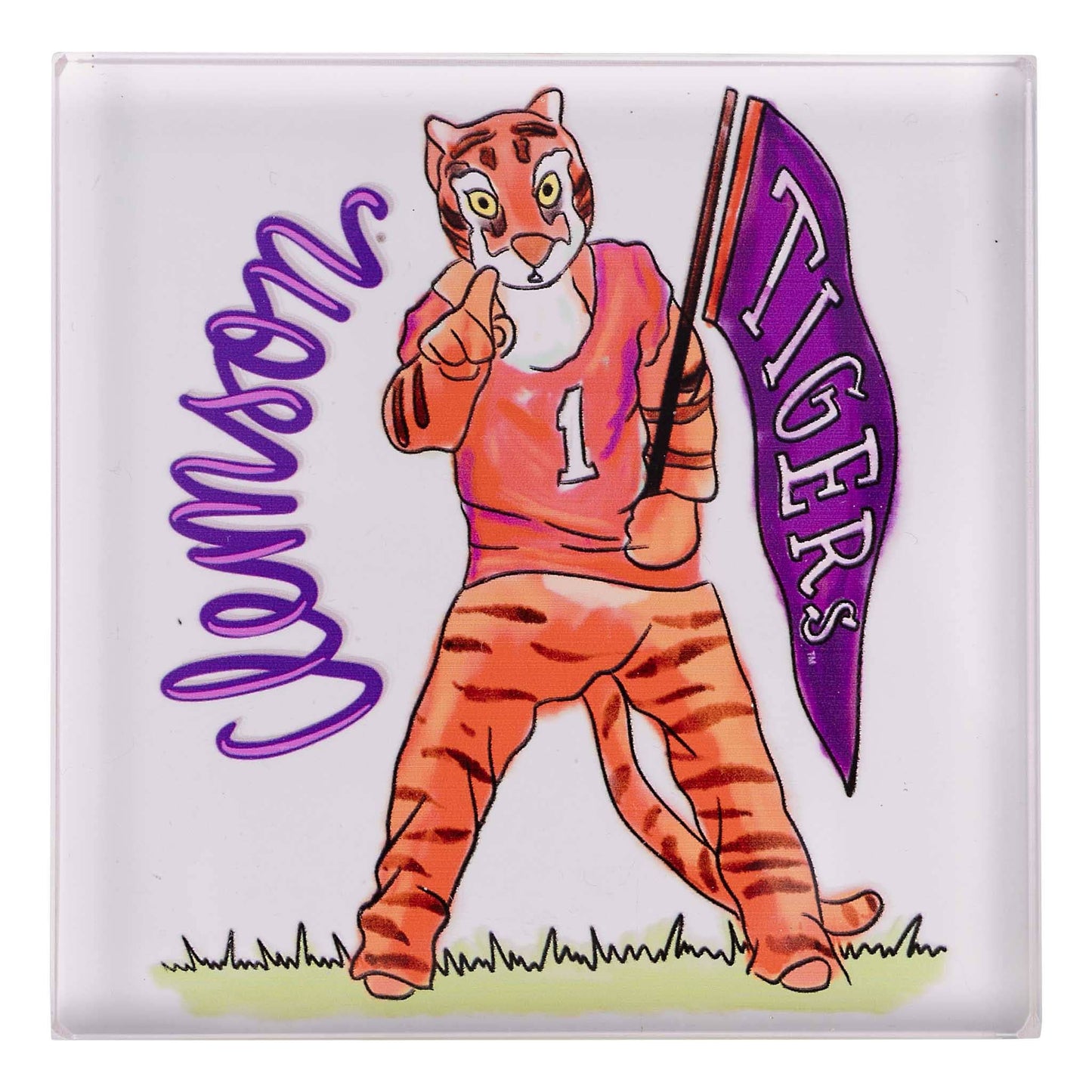 Clemson  Mascot Napkin Weight