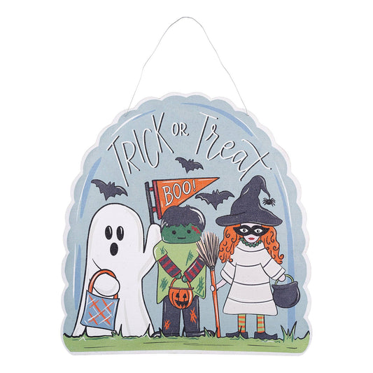 Trick or Treaters and Turkey Burlee  | Halloween Decor