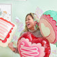 Valentine Candy Balloons | Set of 6