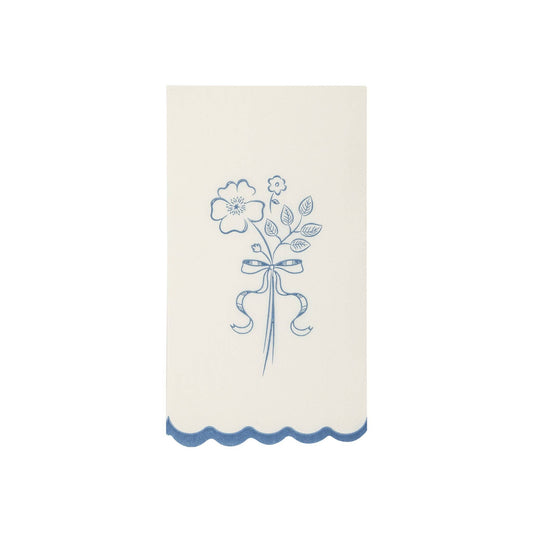 Pembroke Flower Paper Dinner Napkin | Pack of 24